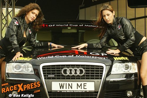 Web TIP van de week: Win the "A1 Grand Prix Pacecar" of the "babes"?